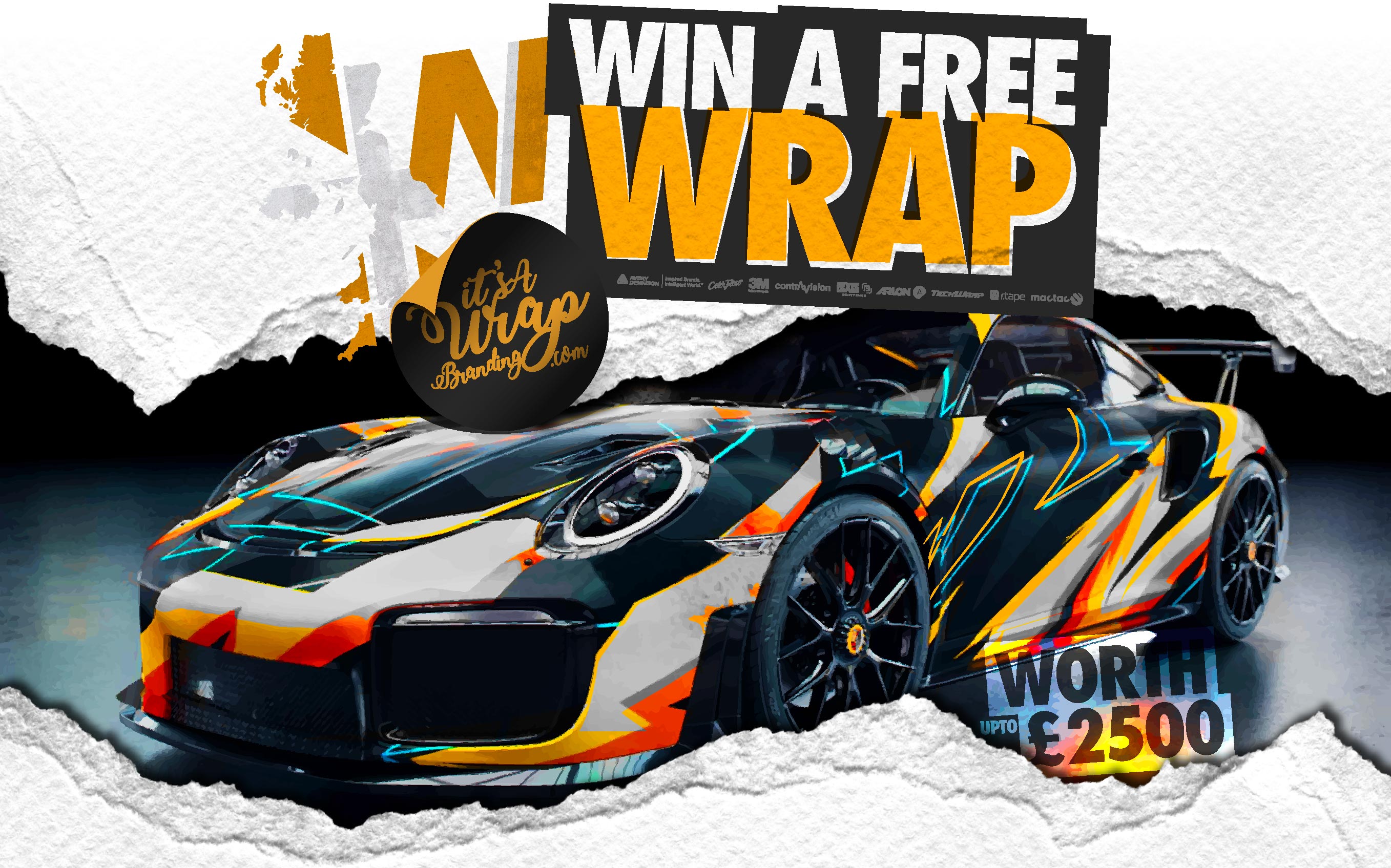 Win a Vehicle Wrap Prize Draw Giveaway