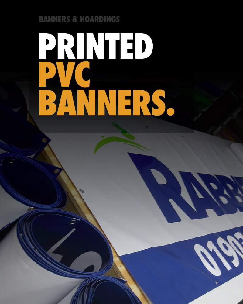 VINYL & PRINTED PVC BANNERS